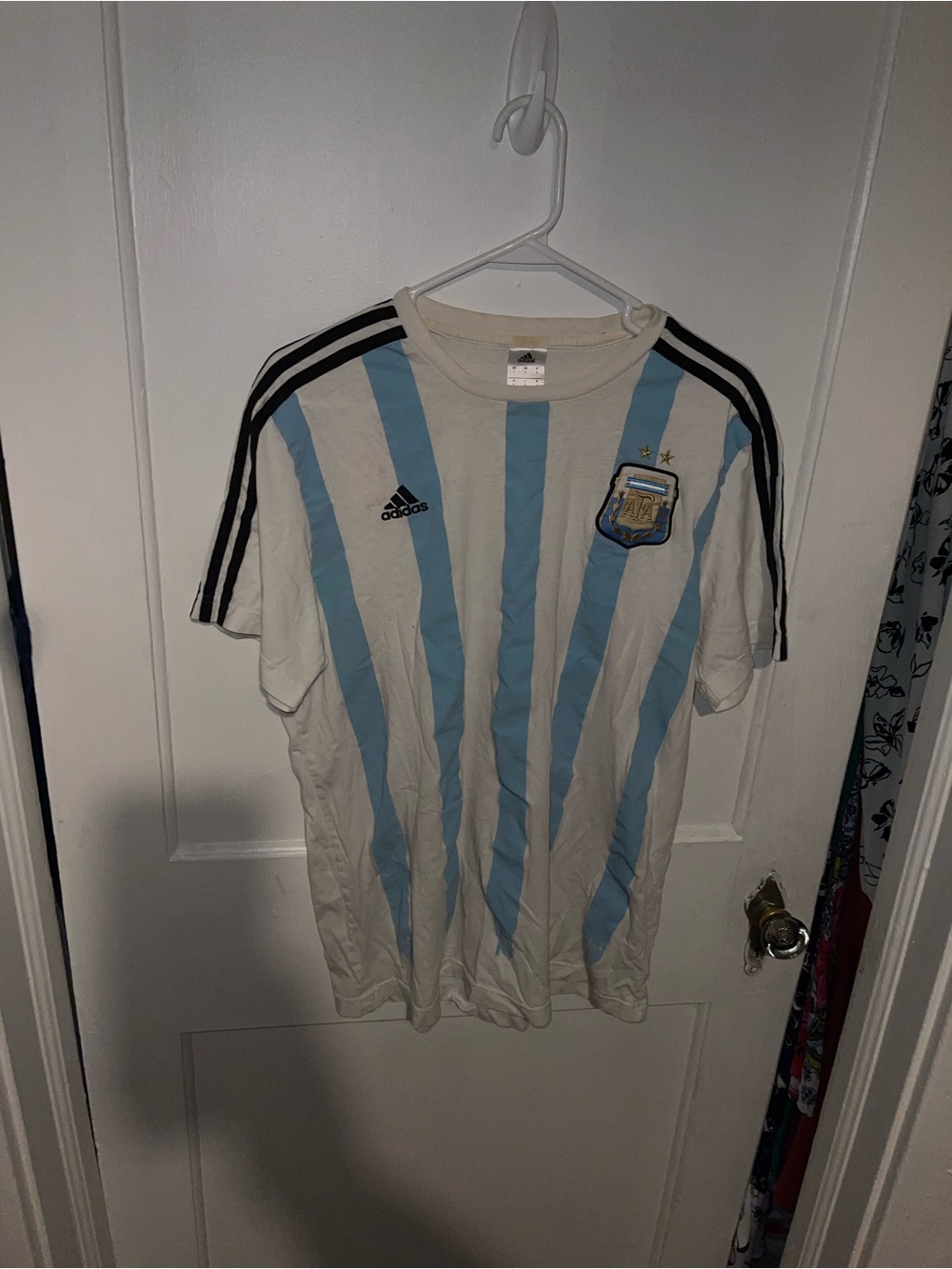 Adidas Messi Argentina National Team Soccer Jersey - Sz Large